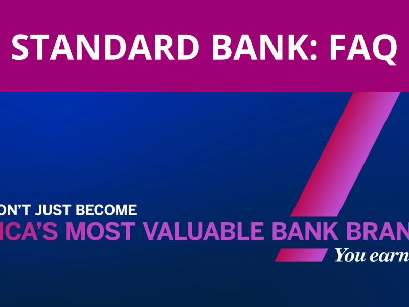 standard bank faq